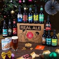 QWERTY Beer Box Merry Christmas Real Ale Beer Gift Experience | Size: 1 Pack