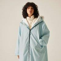 Regatta Waterproof Hooded Changing Robe in Light Blue | Size: XS/S