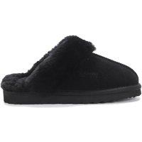 Aus Wooli Australia Sydney Scuff Slippers in Black | Size: 7