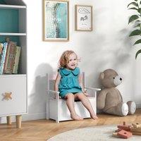 AIYAPLAY 2 in 1 Toy Box for Kids with Safety Lid for Bedroom, Nursery in Pink