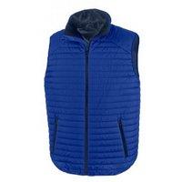 Result Men's Thermoquilt Gilet in Mid Blue | Size: Large