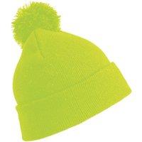 Result Men's Core Pom Pom Beanie in Yellow