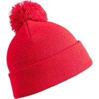 Result Men's Core Pom Pom Beanie in Red