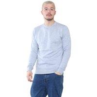 ELAINA FASHION Men's Classic Navy Sweatshirt - Casual Comfort & Stylish Fit in Light Grey | Size: Large