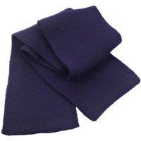 Result Men's Classic Heavy Knit Scarf in Navy