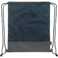 MidOcean Men's Libag Two Tone RPET Drawstring Bag in Navy