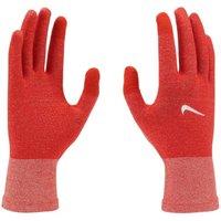 Nike Men's Lightweight Knitted Running Gloves in Red | Size: Large