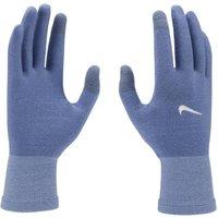 Nike Men's Lightweight Knitted Running Gloves in Blue | Size: Medium