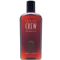 American Crew Men's 3-in-1 Tea Tree in Amber
