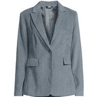 Lands' End Women's Corduroy Blazer in Silver | Size: 20