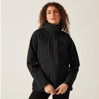 Regatta Women's 'Kingsley' Waterproof 3 in 1 Jacket in Jet Black | Size: 16