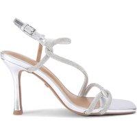 KG Kurt Geiger Women's 'Audrey High' Heels in Silver | Size: 3
