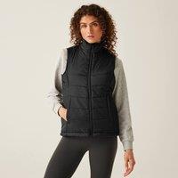 Regatta Women's Stage Insulated Bodywarmer in Black | Size: 16