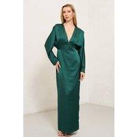 TFNC London Women's Kiriya Emerald Green Maxi Dress | Size: 10