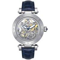 Empress Women's Theodora Automatic Leather-Band Watch in Blue