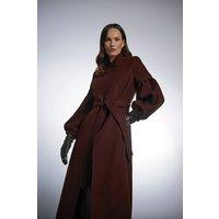 Wallis Women's Principles by Balloon Sleeve Coat in Berry | Size: 12