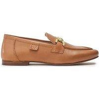 Moda In Pelle Women's 'Ellea' Leather Loafers in Tan | Size: 3