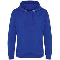 AWDis Men's Just Hoods Graduate Heavyweight Hoodie in Blue | Size: Large
