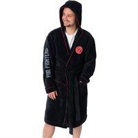 Foo Fighters Men's Hooded Bathrobe | Black | Official Merch | Size: Large