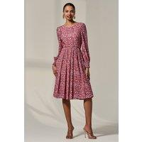 Jolie Moi Women's Long Sleeve Jersey Midi Dress | Size: 8