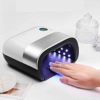 Kelvenix Led Nail Lamp Nail Dryer Gel Polish Manicure Light in White