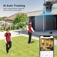 Kelvenix Camera Wireless WIFI Outdoor Home Security Cam in Black