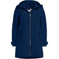 Lands' End Women's Squall A-Line Rain Jacket in Navy | Size: 10-12