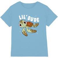 Disney Boy's Finding Nemo Squirt Lil Dude Kids T-Shirt in Blue | Size: 5-6 Years