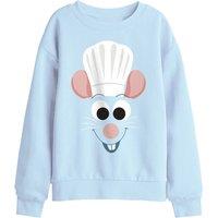 Disney Ratatouille Face Kids Sweatshirt, Light Blue | Size: 12-13 Years
