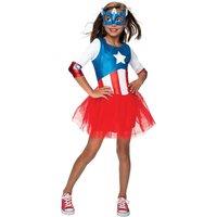 Rubie's Kids Metallic Captain America Costume From Marvel | Size: Small