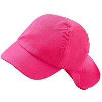 Hats Hats Hats Plain Legionnaire Cap in Pink | Size: 3-6 Years