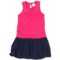 Cozy n Dozy Girl's Sleeveless Drop Waist Summer Dress in Fuchsia | Size: 4-5 Years