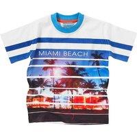 Bedlam Boy's Miami Beach Short Sleeve T-shirt in Blue | Size: 2-3 Years