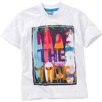 Bedlam Boy's Surf Boards Short Sleeve T-shirt in White | Size: 4-5 Years