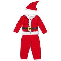 Bedlam Santa Suit Pyjama Set in Red | Size: 6-12 m