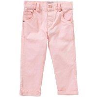 Cozy n Dozy Girl's Summer Chino Trousers in Pale Pink | Size: 5-6 Years