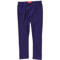 Cozy n Dozy Girl's Plain Stretch Leggings in Indigo | Size: 3-4 Years