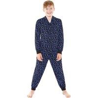 Bedlam Gaming Cotton Onesie in Blue | Size: 9-10 Years