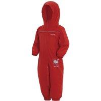 Regatta Puddle IV Waterproof Puddle Suit in Light Red | Size: 2-3 Years
