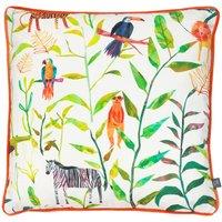 Prestigious Textiles Hide & Seek Exotic Jungle Kids Cushion in Orange | Size: 43 cm x 43 cm