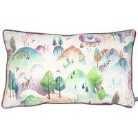 Prestigious Textiles Woodland Walk Kids Cushion in Pink | Size: 40 cm x 60 cm