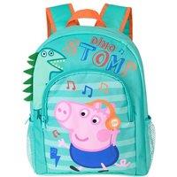 Peppa Pig Kids George Pig & Dino Backpack in Blue