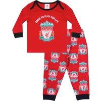 Liverpool FC Baby Pyjama Set in Red | Size: 9-12 m