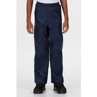 Regatta Pack It Waterproof Overtrousers in Dark Navy | Size: 11-12 Years