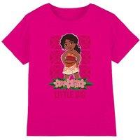Moana Girl's Simea Little Sis T-Shirt Fuchsia | Size: 7-8 Years