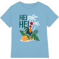 Disney Hei Hei Island T-Shirt Light Blue | Size: 12-13 Years