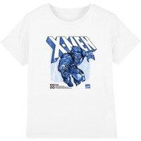 X-Men Beast Kids T-Shirt White | Size: 7-8 Years