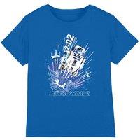 Star Wars Blast Off-R2D2 Kids T-Shirt Royal | Size: 3-4 Years