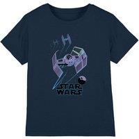 Star Wars Death Star Defenders Kids T-Shirt Navy | Size: 12-13 Years