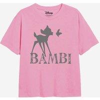Bambi Girl's Silhouette T-Shirt Light Pink | Size: 12-13 Years